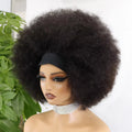 Wholesale Afro Kinky Headband Wigs Short Curly Human Hair Glueless Wigs for Black Women Natural Looking Vietnam Hair Bob Wig