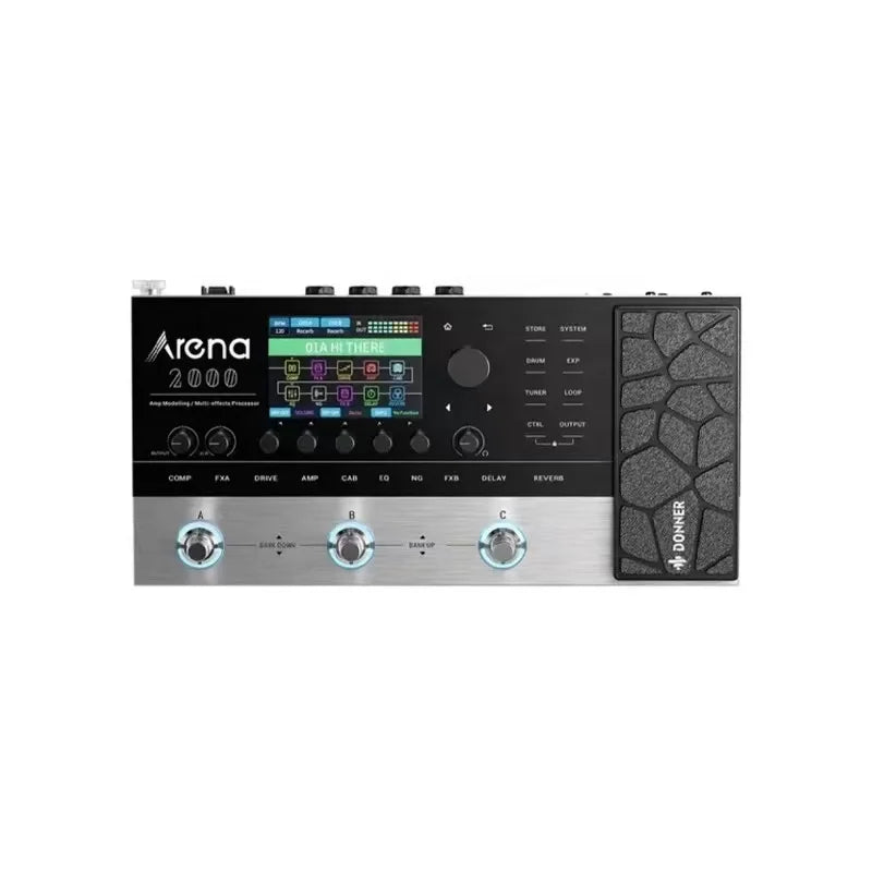 Donner Arena 2000 Amp Modelling / Multi-Effects Processor/Pedal for Guitar MegaBDM