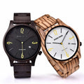DODO DEER Relogio Masulino Elegant Men Quartz Watches Custom Logo Wooden Wrist Watch