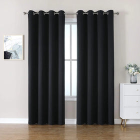 Hot Selling 100% Polyester Ready Made One Piece Blackout Curtains