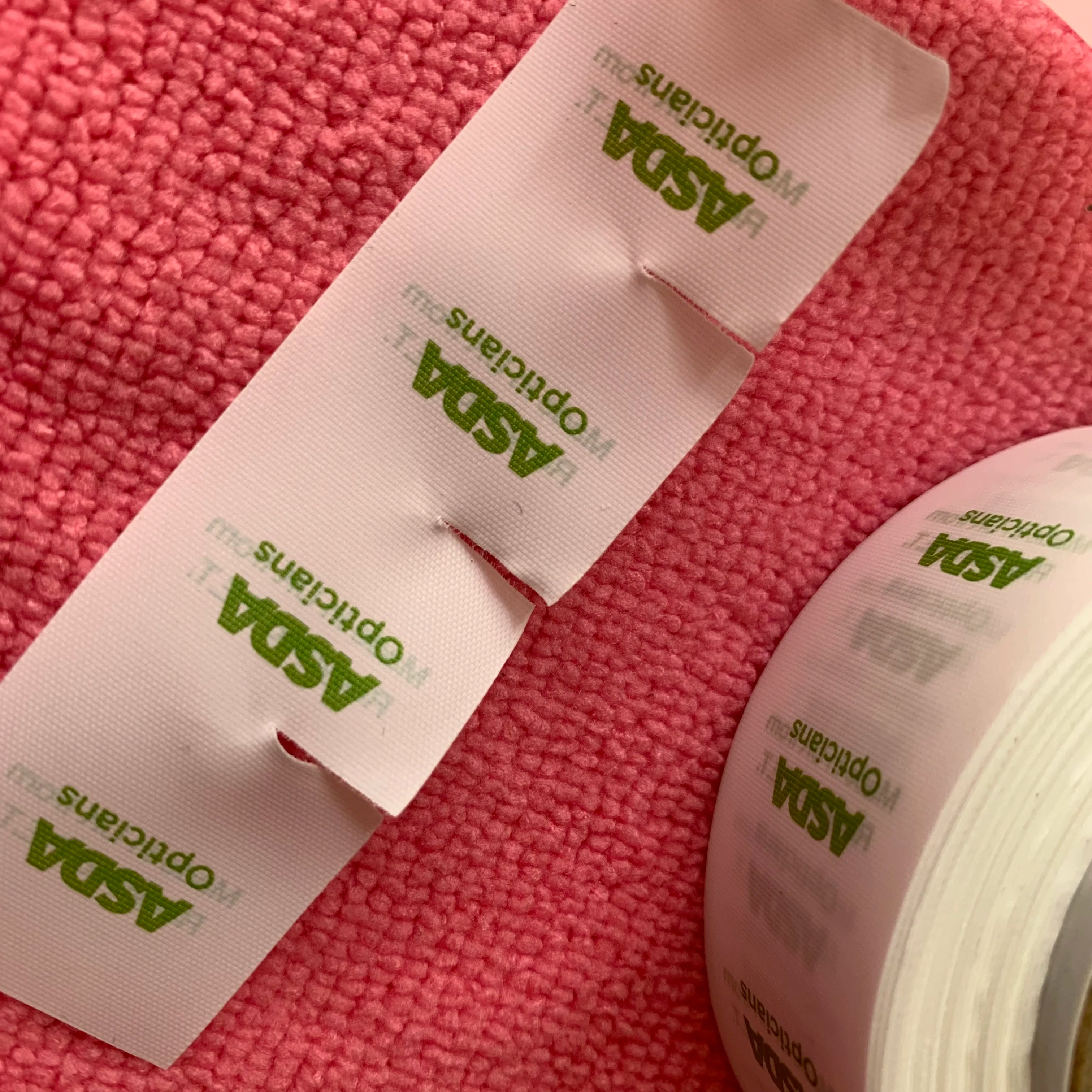 Removable Easy Tearaway Fabric Care Labelhot Sale Printing Tear Away Washing Tag for Apparel