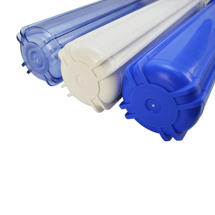20 Inches White/Blue/Clear Water Purifier Accessories Big Blue Filter Housing Water Filter
