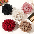 QIYUE Hot Sale Accessories Rose Hair Claw Clip Hollowed Out Flower Hair Clips Women's Hair Accessories