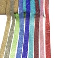 S284 2cm Width Iron on Rhinestone Chain Trims for Garment Accessories Crystal Trimming Chain Rhinestone Decoration