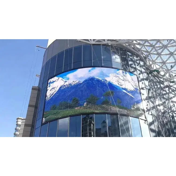 Outdoor Advertising LED Display Screen Outdoor Capacitive Video Wall Panel Curved LED Screen Rental Outdoor LED Display