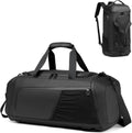 Nylon Fashion Overnight Convertible Garment Carry-On Duffel Bag Shoe Compartment for Men Women Customizable Color Sports Travel