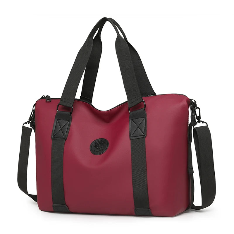 Sport Multifunctional Gym Custom Logo Lightweight Nylon Zipper Waterproof Trendy Fashion Sports Duffel Bag