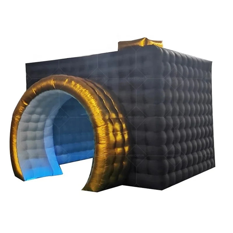 Customized Portable Air 360 Photo Booth Enclosure Fast Delivery Inflatable Cube Backdrop Tent for Outdoor Parties and Weddings