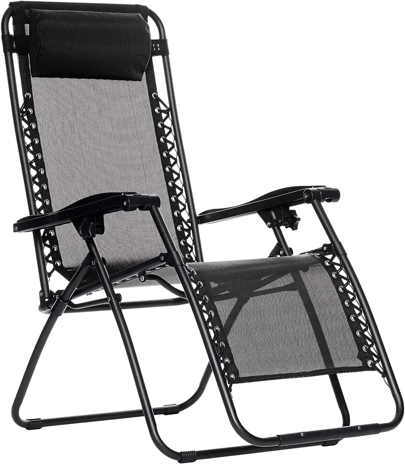 WOQI Luxury Modern Adjustable Outdoor Zero Gravity Folding Beach Sun Lounge Chair Recliners
