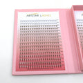 Matte Black Premade Eyelash Extension Fans 0.05mm-0.10mm 6D-12D Natural Design With CC Curl 5D 4D 14D 16D Advantage