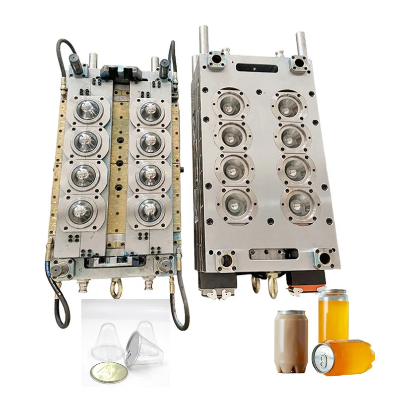 taizhou plastic injection moulds makers easy open can preform mould pet preform mold for 250ml 330ml 500ml 600ml bottle