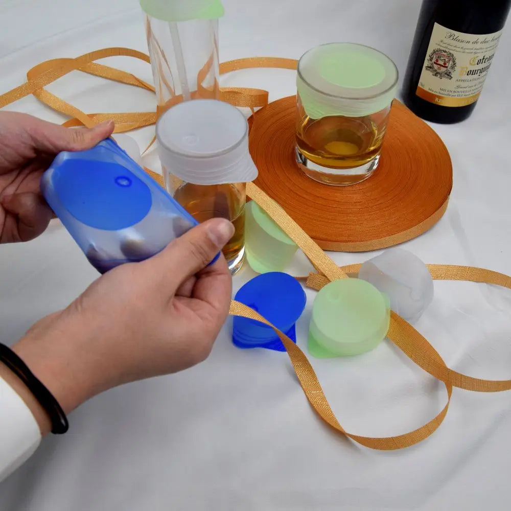 Silicone Cup Cover in Multiple Sizes Good Elasticity Durable Safe and Easy to Clean Daily Necessities Silica Gel