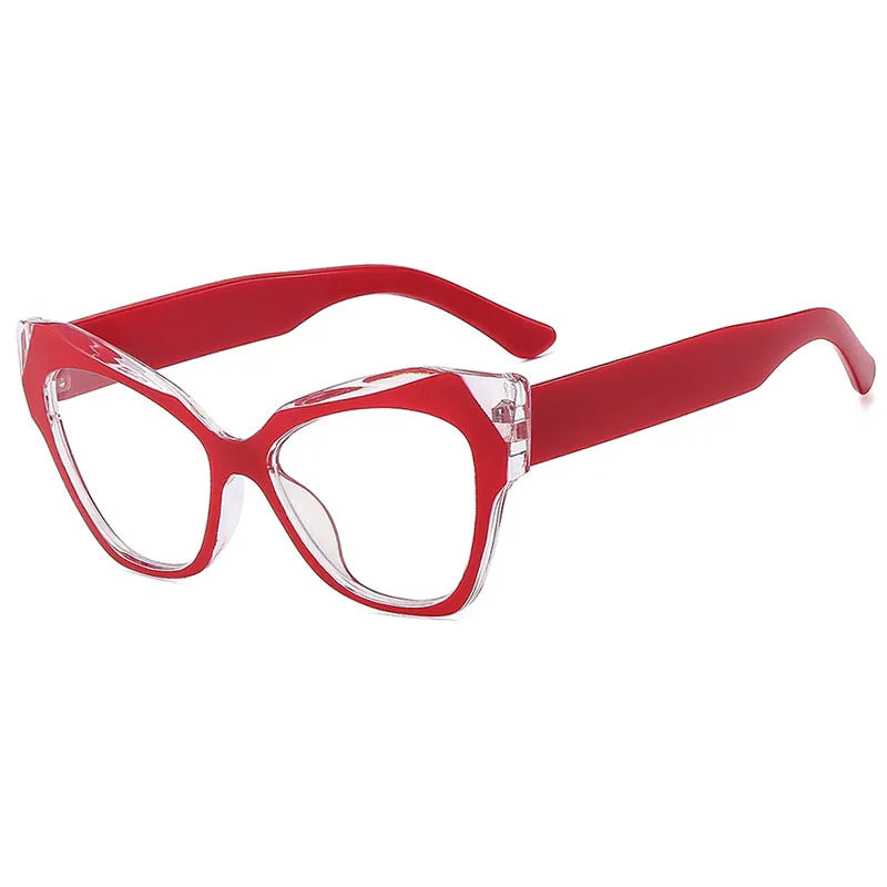 Custom Logo Mutil Color Women S Fashion Cat Eye Eyeglasses Ladies Eyeglass Frames Wholesale