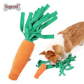 pet chew toys Durable Custom Plush Dog Toys Educational Pulling Cabbage & Carrot Eco-Friendly Feature