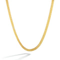 1645 Wholesale Fashion Hollowed Chunky Chain Necklace 925 Sterling Silver Jewellery Minimalist Necklace for Women