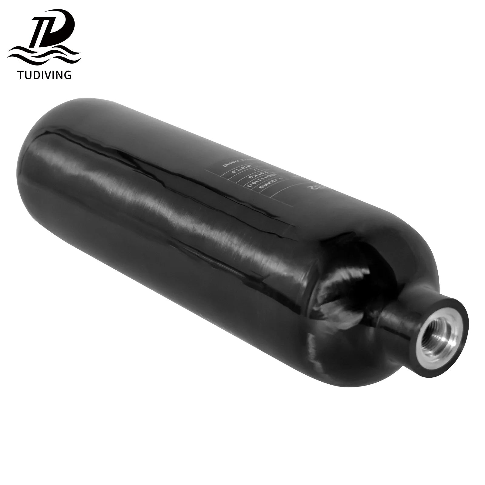 TUDIVING Stable Performance 1.1L High Quality 4500psi 300bar 30mpa  Activities PCP Paintball Game Bottle Carbon Fiber Air Tank