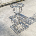 Stainless Steel Welding Metal Bending Bracket Weld Metal Frame Customization & Table Frame Custom Sheet Metal Fabricator