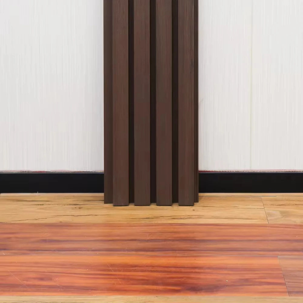 Modern Traditional WPC Wall Cladding Wood Grain Fence Panels Home Decor TV Background Walls Exterior Wall Panel Graphic