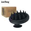 Compact Silicone Scalp & Body Massage Brush Comb Cushioned Vent Shampoo Hair Washing Shower Bath Spa Massager Brush