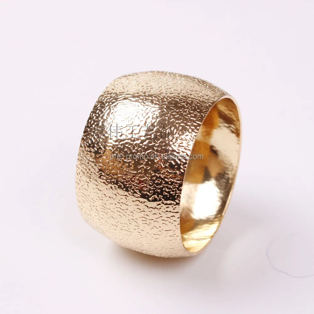 Wholesale Babysbreath Wedding Silver Gold Napkin Ring