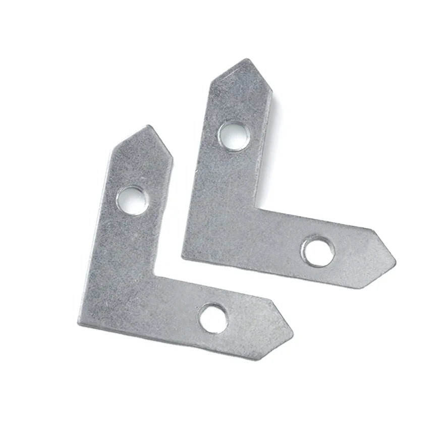 TS-K330 Aluminum Frame Bracket with 10*34*34mm Angle Support 2 Pcs Screw Product Type Hooks