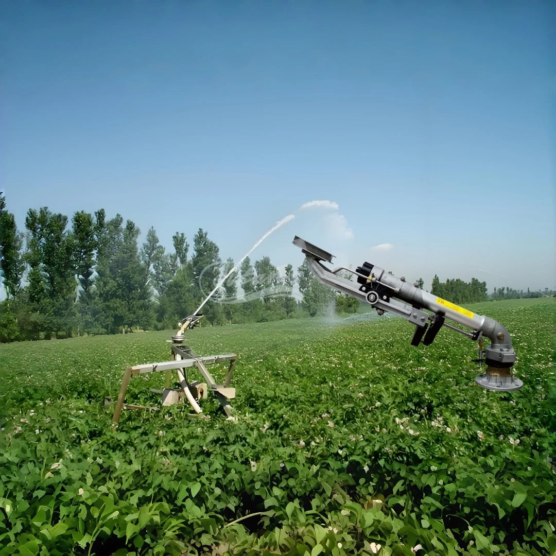 Titans CE Certified Rain Gun Sprinkler 60M Radius for Agricultural Farm Nursery Maize Wheat Irrigation
