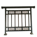 Modern Ornamental Aluminum Fence and Balcony Railing with Lifetime Warranty Customizable Design BH Railing Product BH-F212