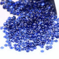 Starsgem Corundum Synthetic Sapphire 1.5mm Cheap Price Madagascar Light Dark Blue Sapphire Round