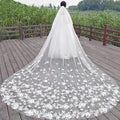 ROMANTIC Customized Elegant Bridal Veil Wedding Accessory Long Veil for Brides