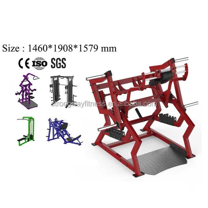 Commercial Indoor Fitness Strength Gym Equipment Rack Machine Pro Power Rack Squat Machine