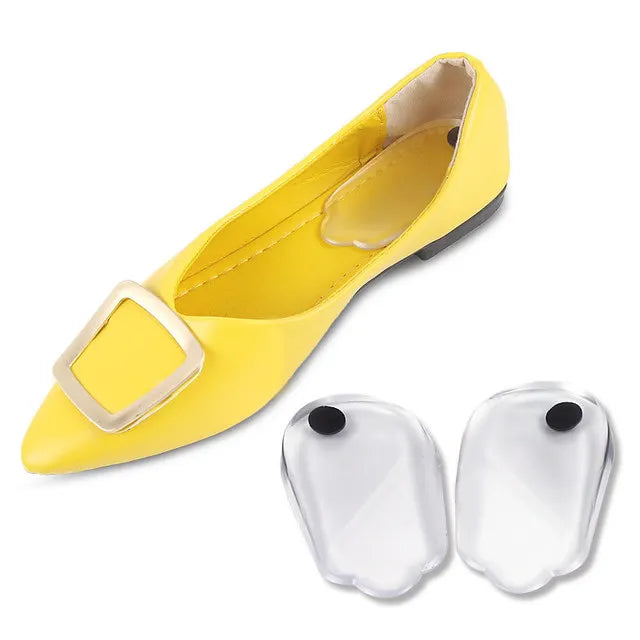 GEL Invisible Shock Absorption Bone Spurs Pain Relief Magnetic Therapy O-leg X-leg Varus and Valgus Orthotic Heel Cushion Pad