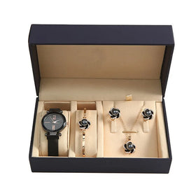 Valentine's Day Gift Woman Watch Bracelet Gift Set Fashion Five-piece Set for Wedding