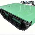 Rubber Track Chassis Undercarriage Platform Tracked Chassis Rubber Crawler Rubber Tracked Chassis Undercarriage