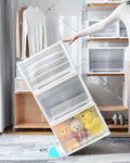 Waterproof PP Plastic Kids Organizer Folding Storage Box-Eco-Friendly for Sundries Underwear & Shoes
