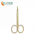 Eliter Hot Sell in Stock Stainless Steel Scissors Japanese Manicure Scissors Nails Manicure Scissors Round Tip