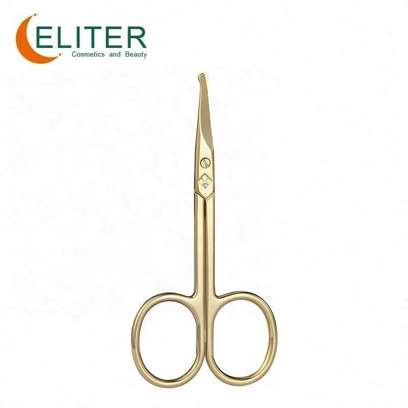 Eliter Hot Sell in Stock Stainless Steel Scissors Japanese Manicure Scissors Nails Manicure Scissors Round Tip