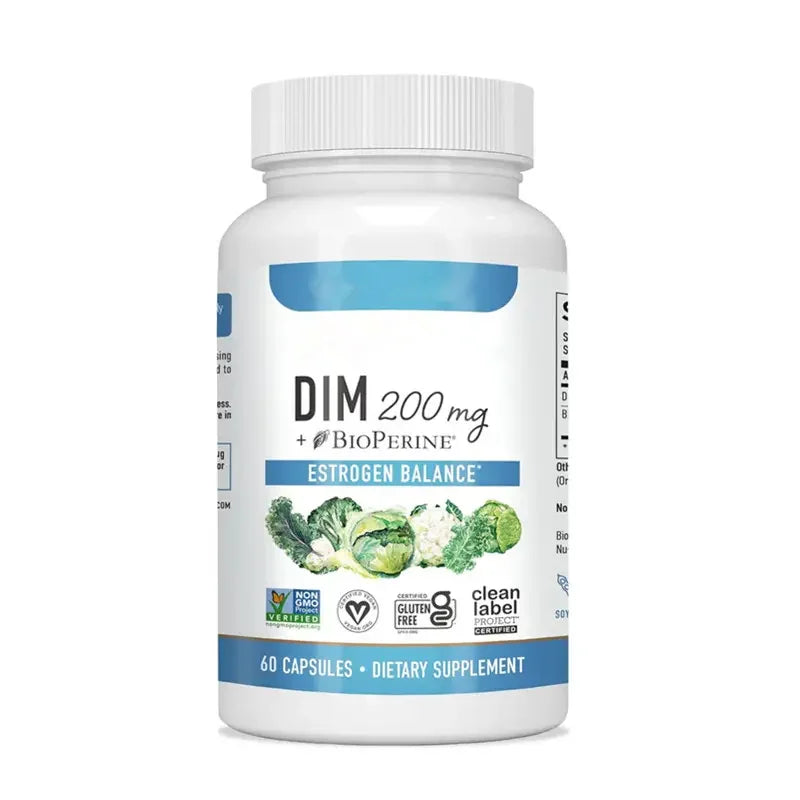 Factory Private Label OEM Supplement Broccoli Extract 100mg 200mg Capsules DIM Diindolylmethane