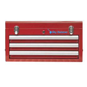 101Pcs CR-V Iron Hand-Powered Mechanics Tool Set 3-Drawer Tool Chest for Auto Repair OEM Customizable 1-Year Warranty SKYHAMMER