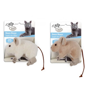 AFP Hot Simulated 2 Colors Mixed Plush Mice Bite Cute Funny Pet Toy the House Mouse Cats Toys