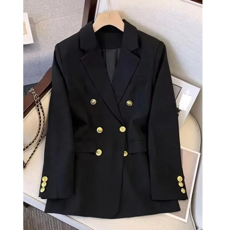 New Suit Jacket Women Straight Casual Loose Fashion Suit Blazer