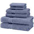 Grandeur Hospitality Luxury 700GSM 100% Cotton Bath Towel Set 6-Pack Home Hotel Compressed Disposable Christmas Roll Children