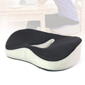 Saien Wholesale Velvet Fabric Coccyx Orthopedic Memory Foam Pillow Office Chair Car Seat Cushion with Open Hole MegaBDM