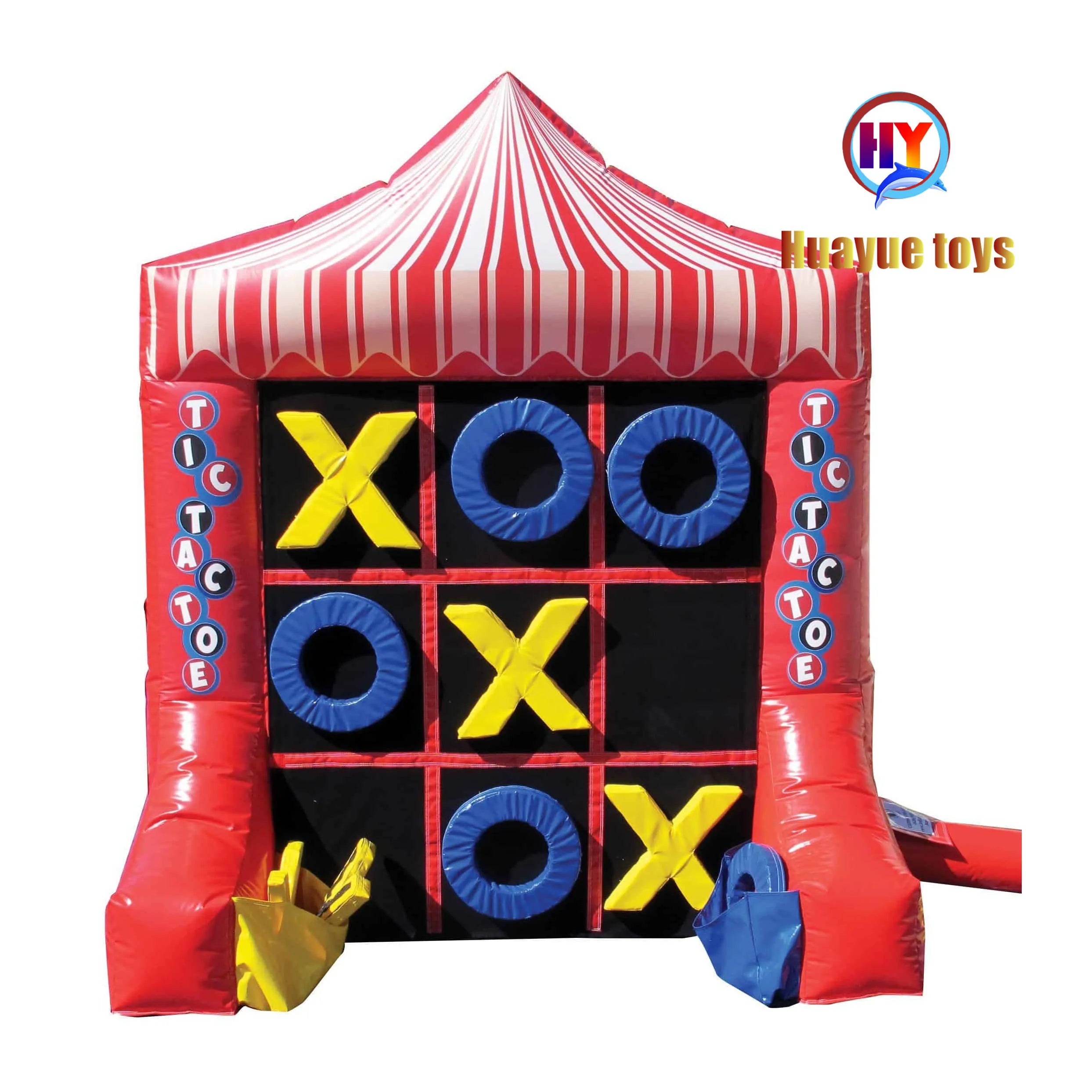 Party Games Inflatable Tic Tac Toe and 4 Spot Carnival Game Inflatable Carnival Game Xo Tic Tac Toe