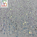 New Arrival Fashion Embroidery Pearl Tulle Bridal Lace French Luxury Women Wedding Fabrics Sequin Fabric