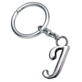 Hot Selling Metal Alloy Key Holder Simple Alphabet Key Ring Creative Design Customized Designs Letterpress Printing