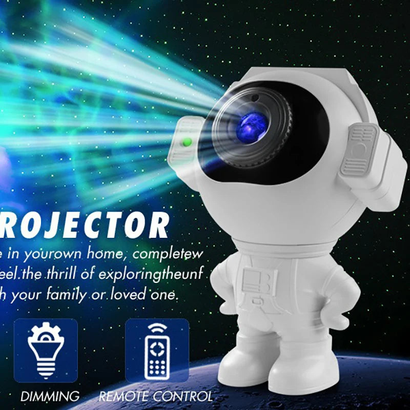 JAIYI 2025 LED for Astronaut Starry Sky Night Light Modern Auspicious Cloud Atmosphere Projection for Party KTV Bar Christmas