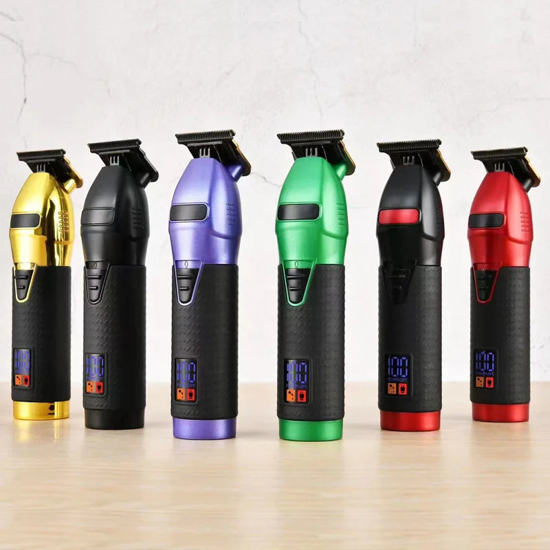 Professional USB T Blade Trimmer for Men Barber Hair for Clipper & Beard Trimmer ABS Material for Home & Hotel Use English