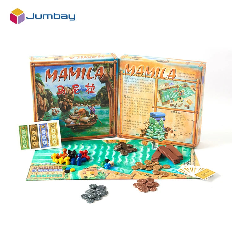 Personalized Professional Customization Plastic Figure Board Games Printing Magnetic Card Board Game Tray