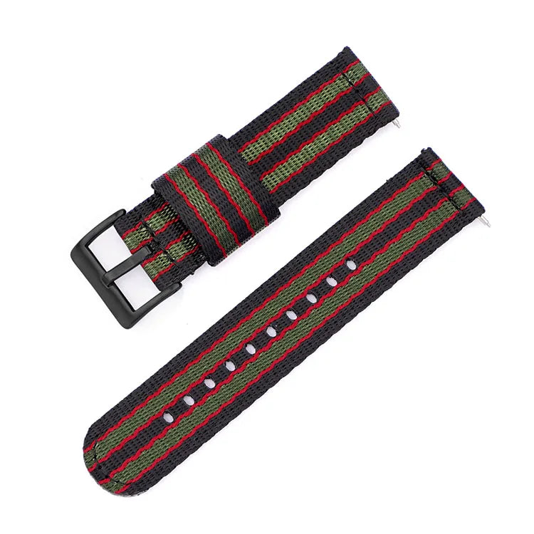 LAIHE Adjustable Nylon Watch Strap Quick Release 18mm 20mm 22mm 24mm Charm Bands New Listing Product