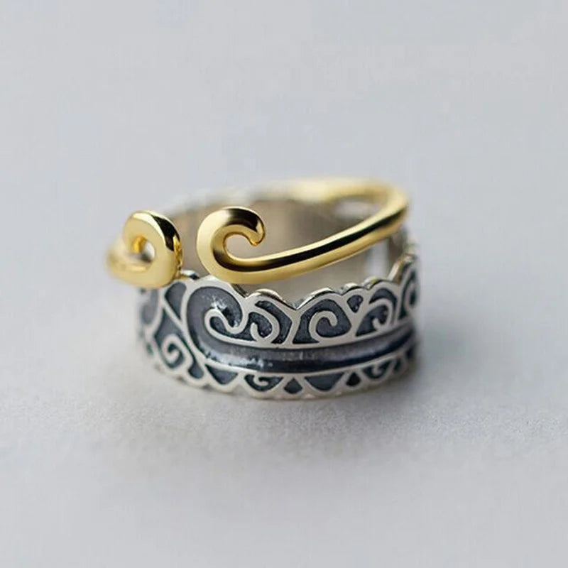New Stainless Steel Ring on the Market Geometric Ring for Women Custom Siver Ring